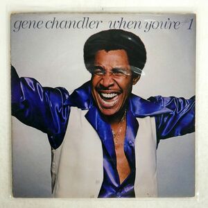 英 GENE CHANDLER/WHEN YOU’RE # 1/CHI SOUND T598 LP