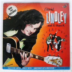 米 DAVID LINDLEY AND EL RAYO-X/WIN THIS RECORD/ASYLUM 60178 LP