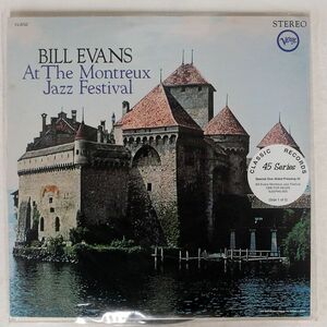 米 BILL EVANS/AT THE MONTREUX JAZZ FESTIVAL/VERVE V6 8762-45 LP
