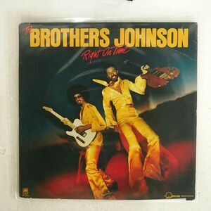 米 BROTHERS JOHNSON/RIGHT ON TIME/A&M SP4644 LP