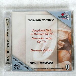 SACD SEIJI OZAWA/TCHAIKOVSKY: SYMPHONY NO.6 IN B MINOR, OP.76/PENTATONE PTC5186107 CD □