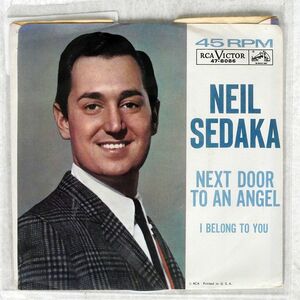 米 NEIL SEDAKA/NEXT DOOR TO AN ANGEL/RCA VICTOR 478086 7 □