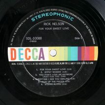 ペラ リッキー・ネルソン/甘い恋/DECCA SDL10088 LP_画像2