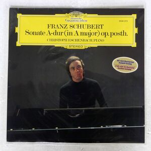 CHRISTOPH ESCHENBACH/FRANZ SCHUBERT : SONATE A-DUR (IN A MAJOR) OP. POSTH./DG 2530372 LP