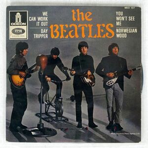 仏 BEATLES/WE CAN WORK IT OUT/ODEON MEO107 7 □