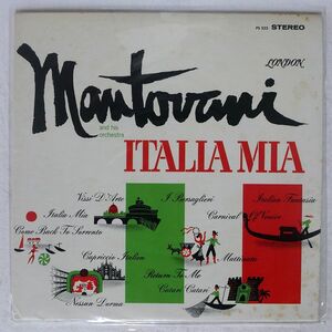 英 MANTOVANI AND HIS ORCHESTRA/ITALIA MIA/LONDON PS232 LP