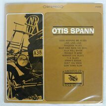 米 OTIS SPANN/SAME/ARCHIVE OF FOLK MUSIC FS216 LP_画像1
