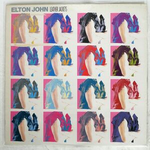 英 ELTON JOHN/LEATHER JACKETS/THE ROCKET RECORD COMPANY 8304871 LP