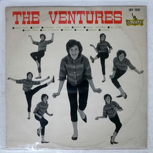 赤盤 ペラ ベンチャーズ/THIS IS THE VENTURES/LIBERTY LBY1041 LP