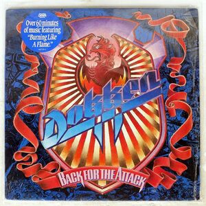 米 DON DOKKEN/BACK FOR THE ATTACK/ELEKTRA 607351 LP