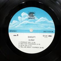 帯付き X-RAY/SHOUT/CONTINENTAL CI31 LP_画像2