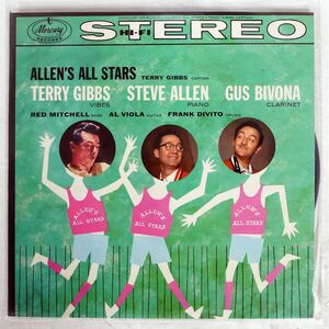 米 ALLEN’S ALL STARS/TERRY GIBBS, CAPTAIN/MERCURY SR80004 LP