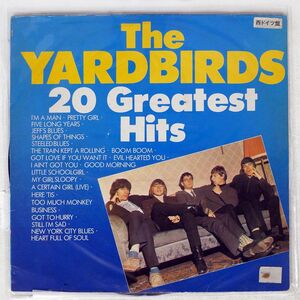 独 YARDBIRDS/20 GREATEST HITS OF THE/BABYLON BUDGET U80050 LP