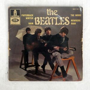 仏 BEATLES/PAPER-BACK WRITER/ODEON MEO119 7 □