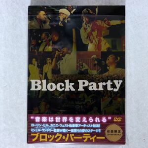 ミシェル・ゴンドリー/ブロック・パーティー [DVD]/エイベックス・ピクチャーズ AVBF-26155 DVD □