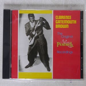 CLARENCE GATEMOUTH BROWN/ORIGINAL PEACOCK RECORDINGS/ROUNDER UMGD ROUNDER CD 2039 CD □