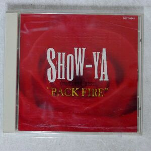 SHOW-YA/COMPLETE BEST BACK FIRE/EASTWORLD TOCT-6645 CD □