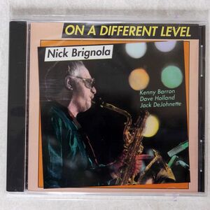 NICK BRIGNOLA/ON A DIFFERENT LEVEL/RESERVOIR RSRCD112 CD □