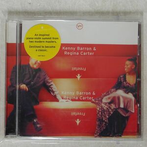 KENNY BARRON & REGINA CARTER/FREEFALL/VERVE RECORDS 314 549 706-2 CD □