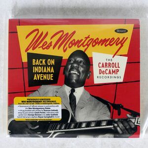 デジパック 未開封 WES MONTGOMERY/BACK ON INDIANA AVENUE: THE CARROLL DECAMP RECORDINGS/RESONANCE RECORDS HCD-2036 CD