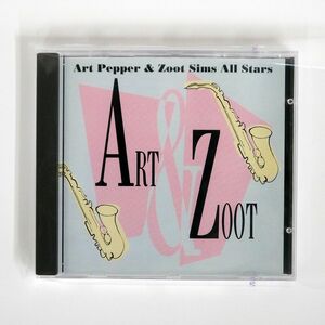 ART PEPPER & ZOOT SIMS/ART & ZOOT/WEST WIND WW 2071 CD □