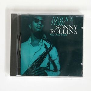 SONNY ROLLINS/NEWK’S TIME/BLUE NOTE CDP 7 84001 2 CD □