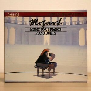 HAEBLER HOFFMAN/MOZART;V.16 MUSIC FOR 2 PIANOS PIANO DUETS/PHILIPS 422 516-2 CD
