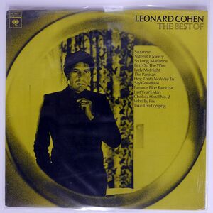米 LEONARD COHEN/BEST OF/COLUMBIA PC34077 LP