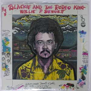 WILLIE P. BENNETT/BLACKIE AND THE RODEO KING/POSTERITY-WOODSHED PWS013 LP