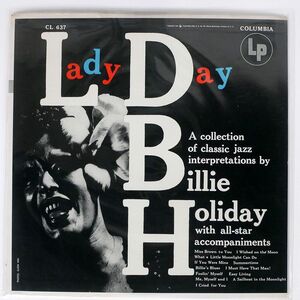 米 モノラル盤 BILLIE HOLIDAY/LADY DAY/COLUMBIA CL637 LP