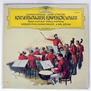 独 BOHM/STRAUSS EMPEROR WALTZ - KAISERWALZER/DG 2530316 LP