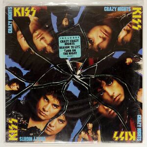 KISS/CRAZY NIGHTS/MERCURY 422 832 626-1 Q-1 LP