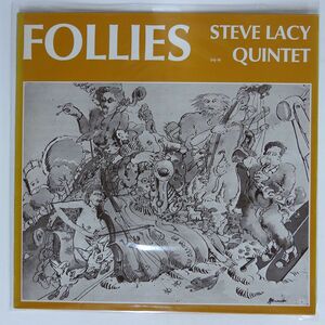 独 STEVE LACY QUINTET/FOLLIES/FMP SAJ18 LP