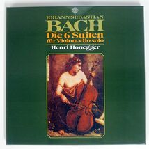 HONEGGER/BACH:DIE 6 SUITEN FUR VIOLONCELLO SOLO/TELEFUNKEN 6353451 LP_画像1