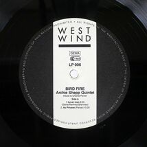 ARCHIE SHEPP/BIRD FIRE/WEST WIND LP 006 LP_画像2