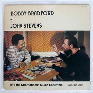 米 BOBBY BRADFORD WITH JOHN STEVENS AND THE SPONTANEOUS MUSIC ENSEMBLE/VOLUME ONE/NESSA N17 LP