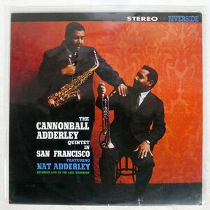 米 CANNONBALL ADDERLEY QUINTET/IN SAN FRANCISCO/RIVERSIDE OJC035 LP