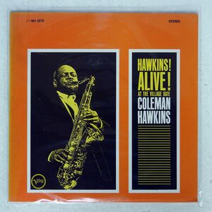 COLEMAN HAWKINS/HAWKINS ALIVE AT THE VILLAGE GATE/VERVE MV2072 LP