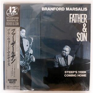 帯付き BRANFORD MARSALIS/FATHER & SON/CBS SONY 12AP3357 12