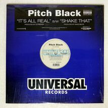 PITCHBLACK/ITS ALL REAL / SHAKE THAT/UNIVERSAL B000106711 12_画像1