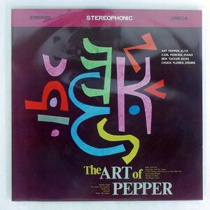 ART PEPPER/ART OF PEPPER/OVERSEAS KUX18V LP