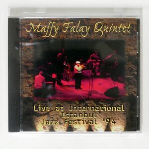 MAFFY FALAY QUINTET/LIVE AT ISTANBUL JAZZ FESTIVAL’ 94/GOLDEN HORN PRODUCTIONS CD001 CD □