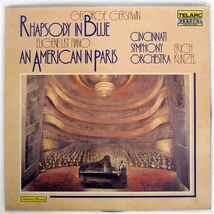 独 ERICH KUNZEL/RHAPSODY IN BLUE, AN AMERICAN IN PARIS/TELARC DG10058 LP_画像1