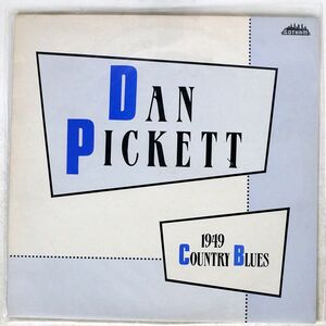 DAN PICKETT/1949 COUNTRY BLUES/KRAZY KAT KK811 LP