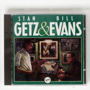 STAN GETZ & BILL EVANS/FIRST TIME EVER/VERVE 833 802-2 CD □