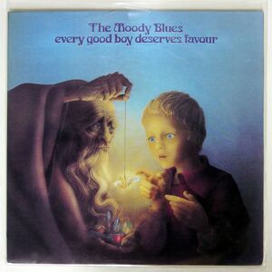 英 MOODY BLUES/EVERY GOOD BOY DESERVES FAVOUR/THRESHOLD THS5 LP