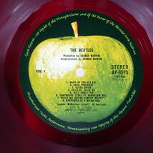 帯付き 赤盤 丸帯 ビートルズ/ホワイト・アルバム/APPLE AP8570 LP_画像3