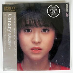 帯付き MASTERSOUND 松田聖子/CANARY/CBS SONY 32AH1618 LP