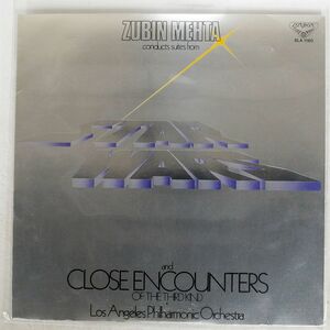 ZUBIN MEHTA/SUITES FROM STAR WARS AND CLOSE ENCOUNTERS OF THE THIRD KIND/LONDON SLA1160 LP