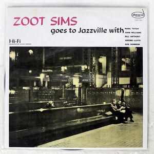 ZOOT SIMS/GOES TO JAZZVILLE/DAWN 22WB7008 LP